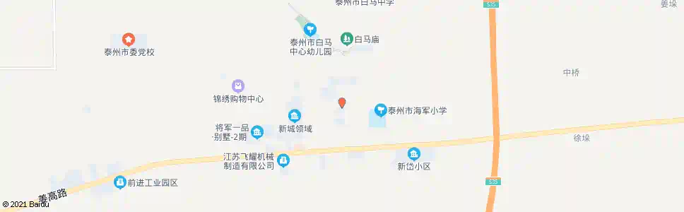 泰州华龙机械_公交站地图_泰州公交_妙搜公交查询2025