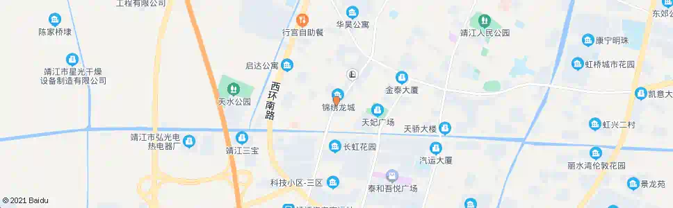 泰州渔婆南路_公交站地图_泰州公交_妙搜公交查询2025