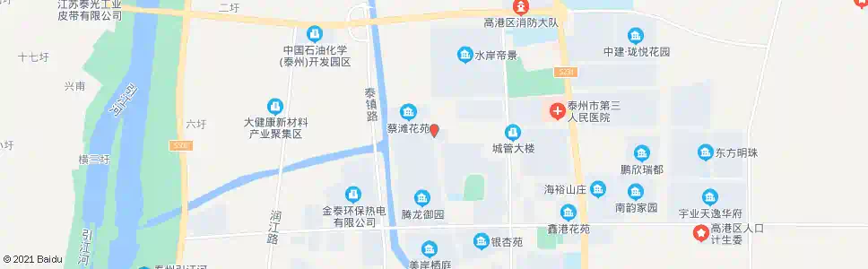 泰州都市好家园_公交站地图_泰州公交_妙搜公交查询2025