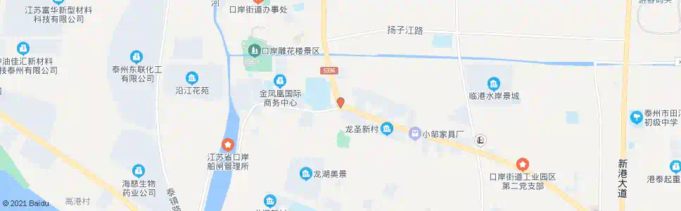 泰州刁铺大转盘(s231)_公交站地图_泰州公交_妙搜公交查询2025