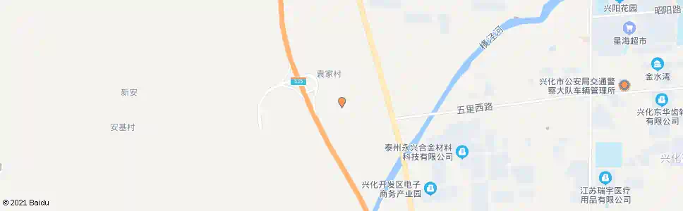 泰州袁家_公交站地图_泰州公交_妙搜公交查询2025