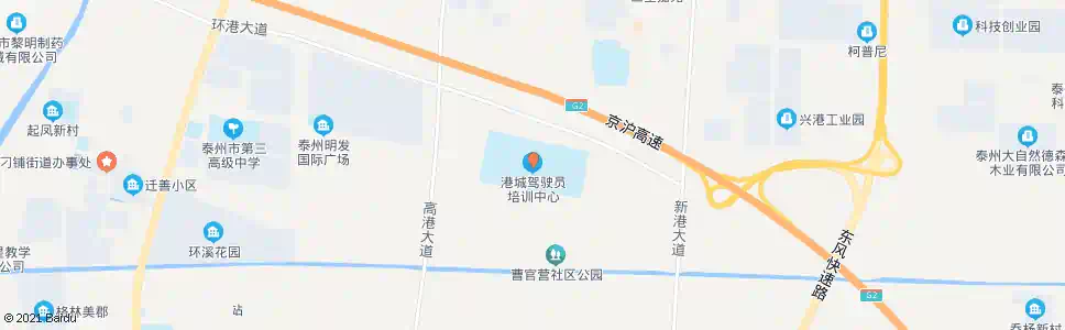 泰州驾驶中心_公交站地图_泰州公交_妙搜公交查询2025