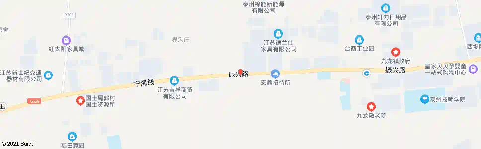 泰州泰州市标牌厂_公交站地图_泰州公交_妙搜公交查询2025