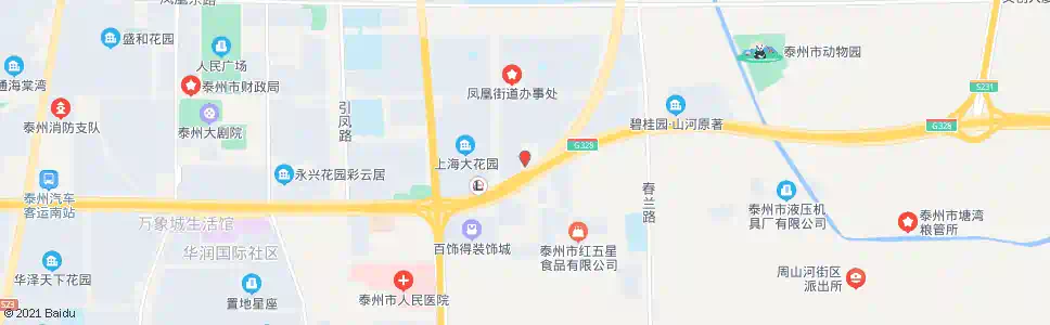 泰州塘湾卫生院_公交站地图_泰州公交_妙搜公交查询2025