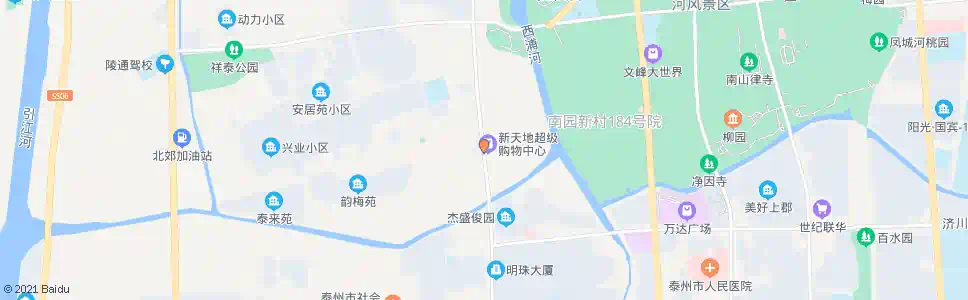 泰州丁家庄_公交站地图_泰州公交_妙搜公交查询2025