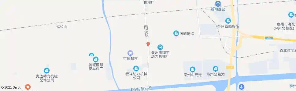 泰州西冯_公交站地图_泰州公交_妙搜公交查询2025