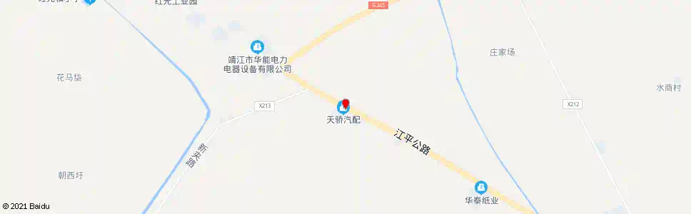 泰州天骄汽配_公交站地图_泰州公交_妙搜公交查询2025