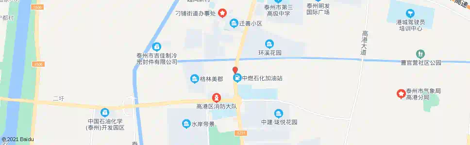 泰州观五桥(y009)_公交站地图_泰州公交_妙搜公交查询2025