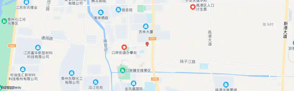 泰州柴墟小学_公交站地图_泰州公交_妙搜公交查询2025