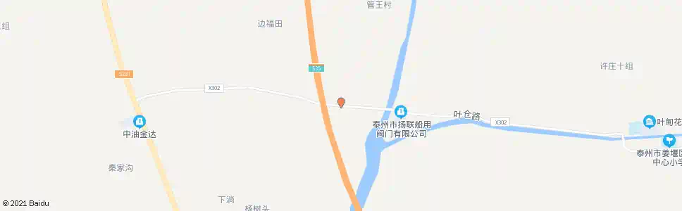 泰州田管路口_公交站地图_泰州公交_妙搜公交查询2025