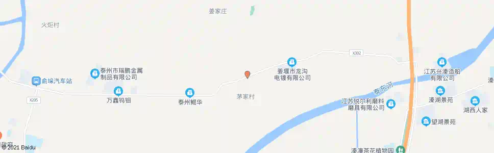 泰州茅家_公交站地图_泰州公交_妙搜公交查询2025