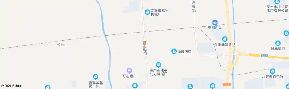 泰州东楼村_公交站地图_泰州公交_妙搜公交查询2025