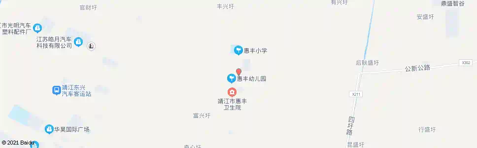 泰州惠丰_公交站地图_泰州公交_妙搜公交查询2025