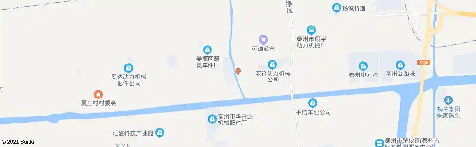 泰州西冯南_公交站地图_泰州公交_妙搜公交查询2025