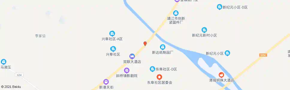 泰州斜桥宾馆_公交站地图_泰州公交_妙搜公交查询2025