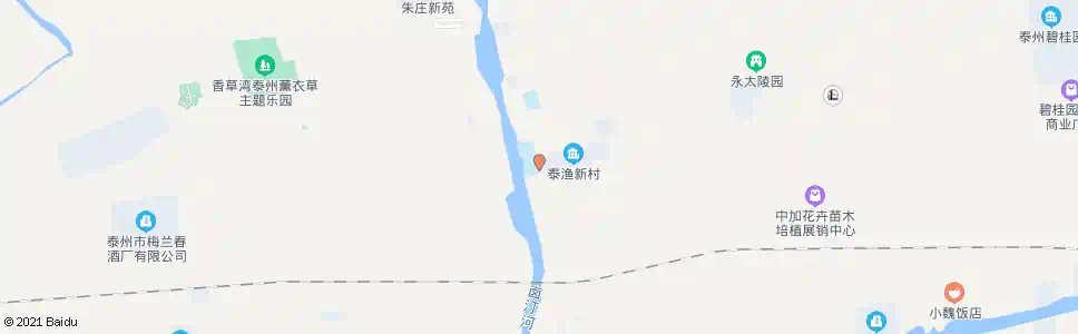 泰州朱庄中学_公交站地图_泰州公交_妙搜公交查询2025