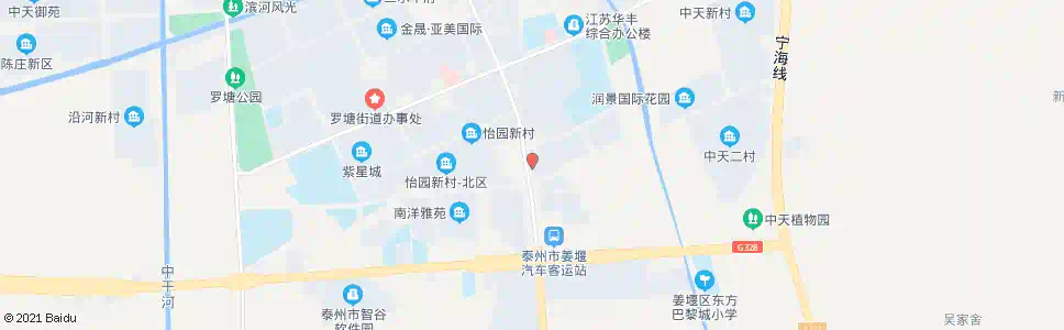 泰州龙锦佳园_公交站地图_泰州公交_妙搜公交查询2025