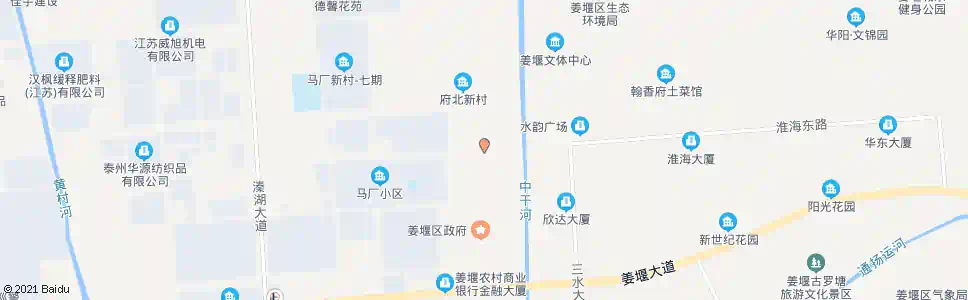 泰州淮海西路_公交站地图_泰州公交_妙搜公交查询2025