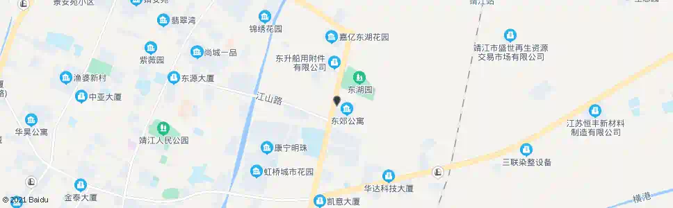 泰州城东派出所_公交站地图_泰州公交_妙搜公交查询2025
