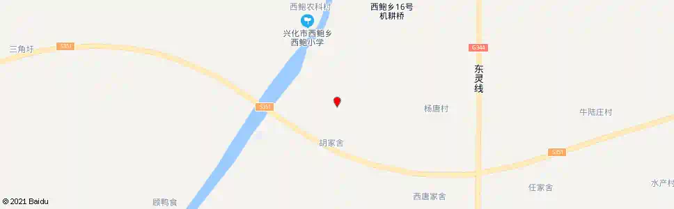 泰州胡鲍村_公交站地图_泰州公交_妙搜公交查询2025