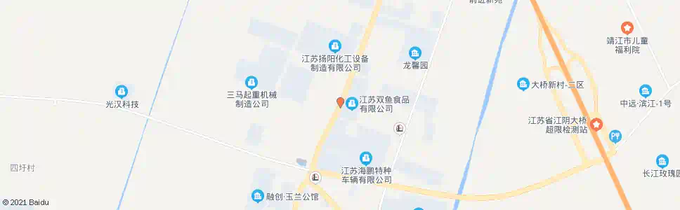 泰州双鱼食品厂_公交站地图_泰州公交_妙搜公交查询2025