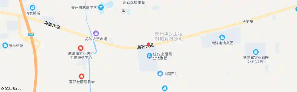 泰州壹号公馆_公交站地图_泰州公交_妙搜公交查询2025