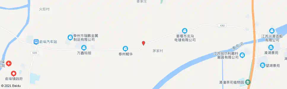 泰州姜家_公交站地图_泰州公交_妙搜公交查询2025