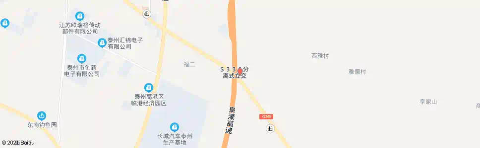泰州高架桥_公交站地图_泰州公交_妙搜公交查询2025