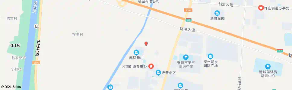 泰州金港路_公交站地图_泰州公交_妙搜公交查询2025