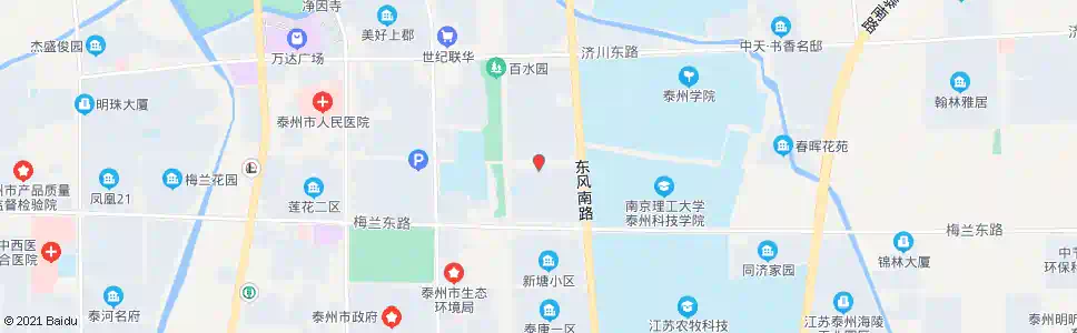 泰州莲花二号区西门_公交站地图_泰州公交_妙搜公交查询2025