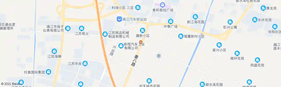泰州扬子江大酒店_公交站地图_泰州公交_妙搜公交查询2025