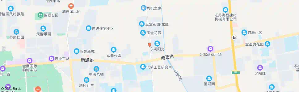 泰州东河阳光_公交站地图_泰州公交_妙搜公交查询2025