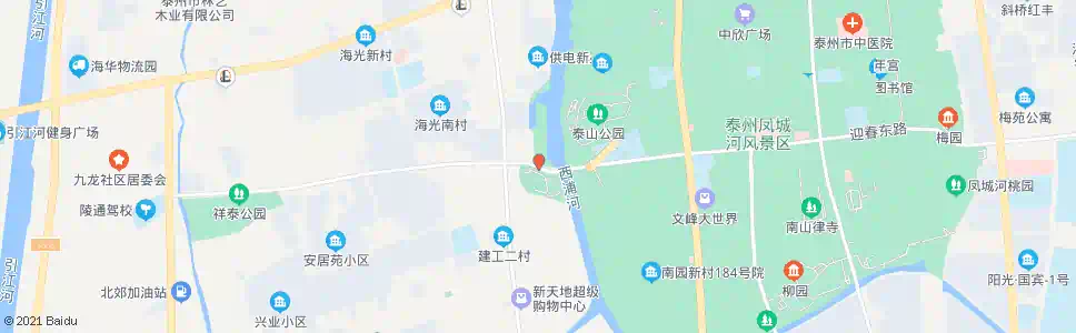 泰州西门桥_公交站地图_泰州公交_妙搜公交查询2025