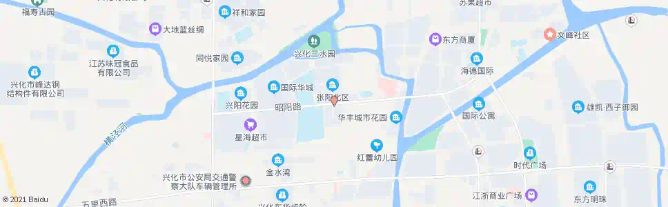 泰州楚水实验学校_公交站地图_泰州公交_妙搜公交查询2025