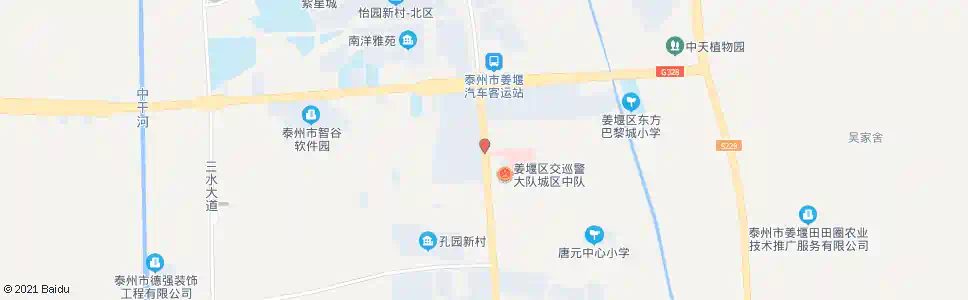 泰州太宇医院_公交站地图_泰州公交_妙搜公交查询2025