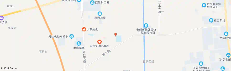 泰州梁徐小学_公交站地图_泰州公交_妙搜公交查询2025