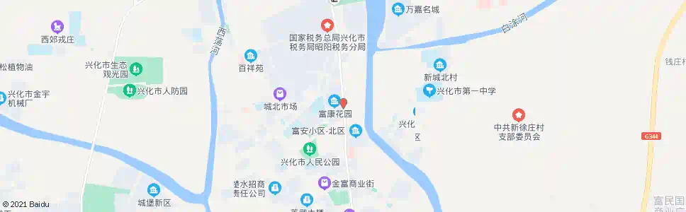 泰州富康花园_公交站地图_泰州公交_妙搜公交查询2025