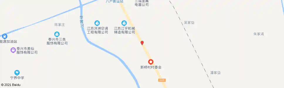 泰州红星桥_公交站地图_泰州公交_妙搜公交查询2025