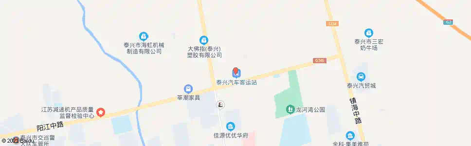 泰州刁铺新大街_公交站地图_泰州公交_妙搜公交查询2025
