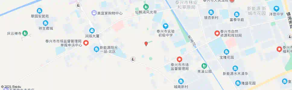 泰州四牌楼_公交站地图_泰州公交_妙搜公交查询2025