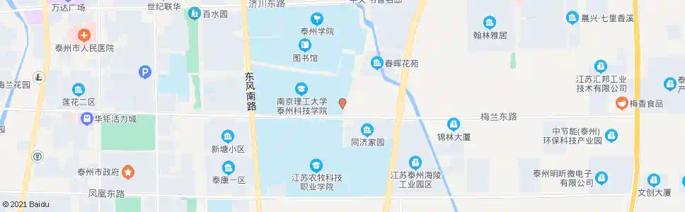 泰州南理工东门_公交站地图_泰州公交_妙搜公交查询2025
