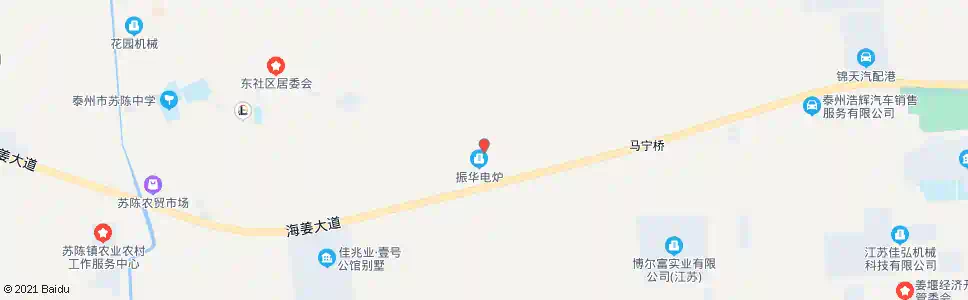 泰州宋墩灯_公交站地图_泰州公交_妙搜公交查询2025