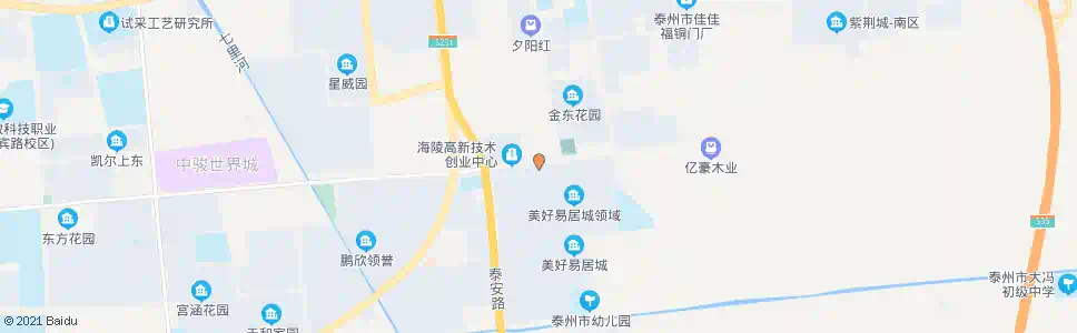 泰州乐天玛特_公交站地图_泰州公交_妙搜公交查询2025