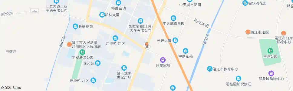 泰州姜八公路_公交站地图_泰州公交_妙搜公交查询2025
