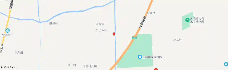 泰州康乐村_公交站地图_泰州公交_妙搜公交查询2025