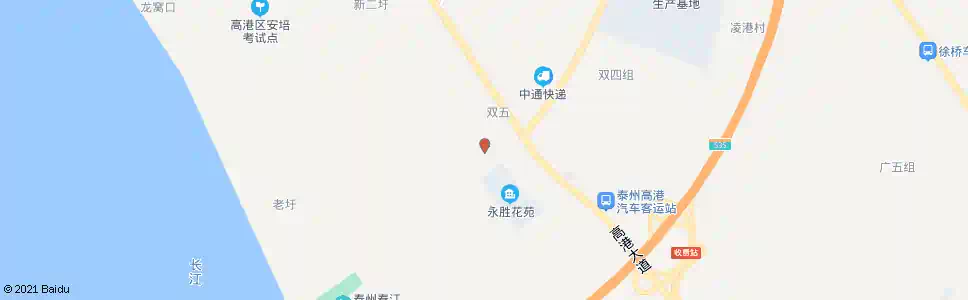 泰州福胜村_公交站地图_泰州公交_妙搜公交查询2025