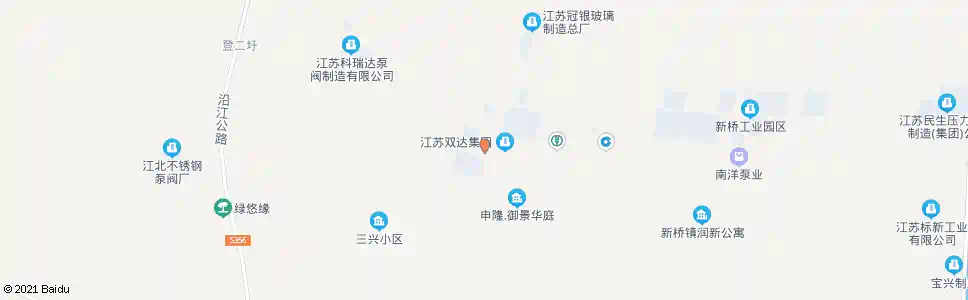 泰州川夹村_公交站地图_泰州公交_妙搜公交查询2025