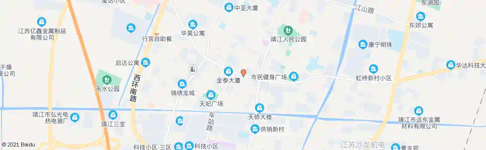泰州上海城北门_公交站地图_泰州公交_妙搜公交查询2025
