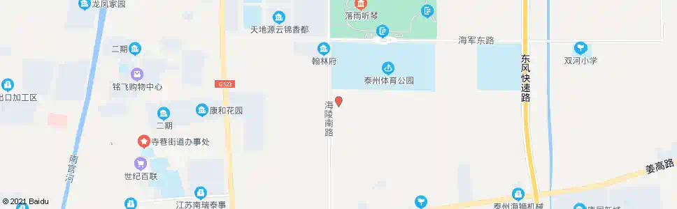 泰州杨庄村_公交站地图_泰州公交_妙搜公交查询2025