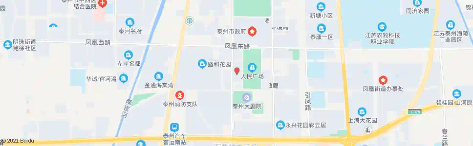 泰州市民服务中心_公交站地图_泰州公交_妙搜公交查询2025